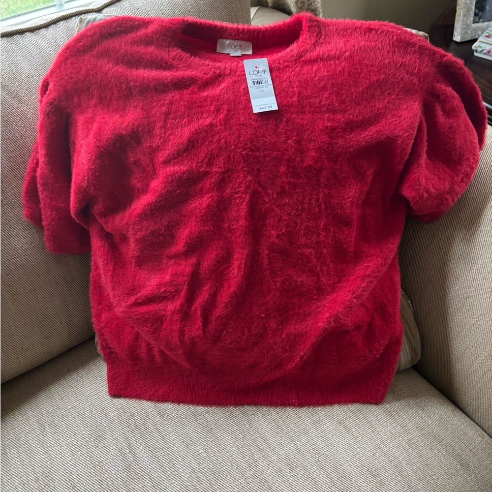 LOFT Red Women's Sweater